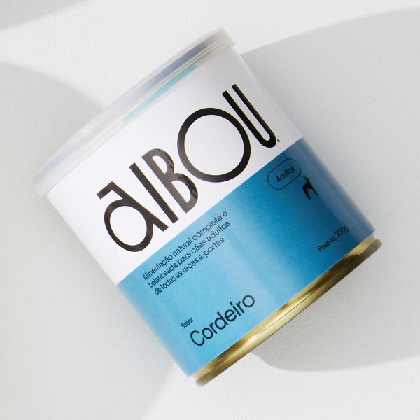 Lata Aibou sabor cordeiro