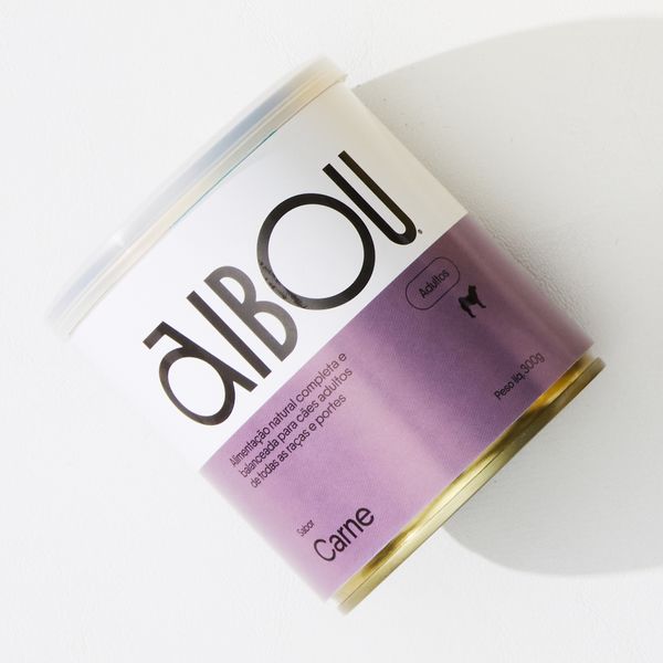 Lata Aibou sabor carne